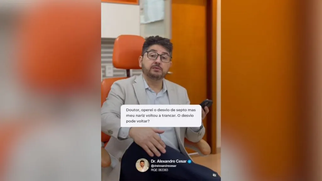 Desvio de Septo Pode Voltar? Entenda as Possibilidades Após a Cirurgia | Dr. Alexandre César